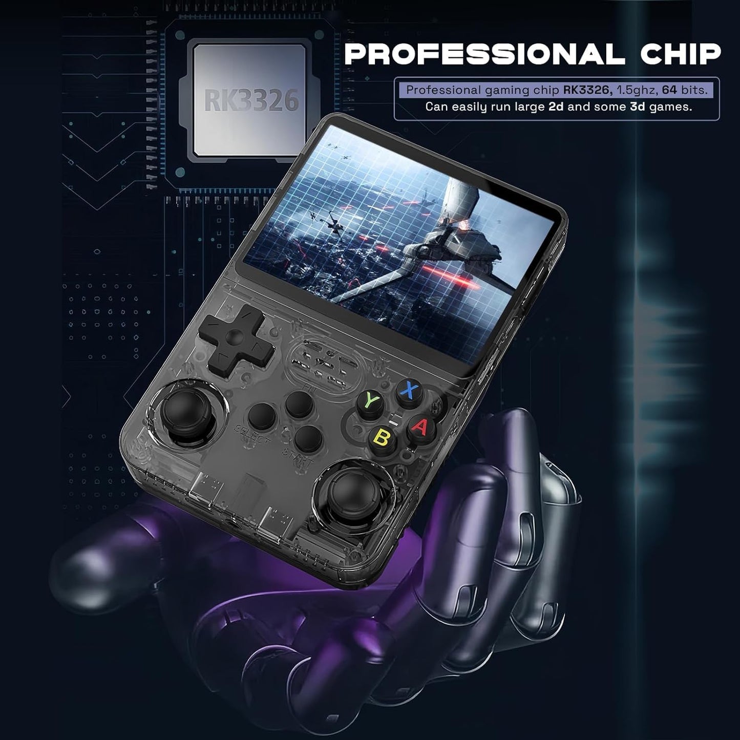 R36S Handheld Game